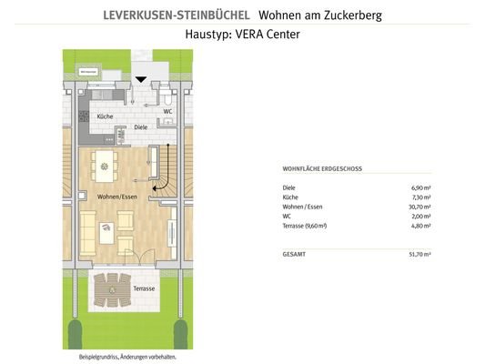 Leverkusen - Zuckerberg EFH 1BA - VERA Center EG
