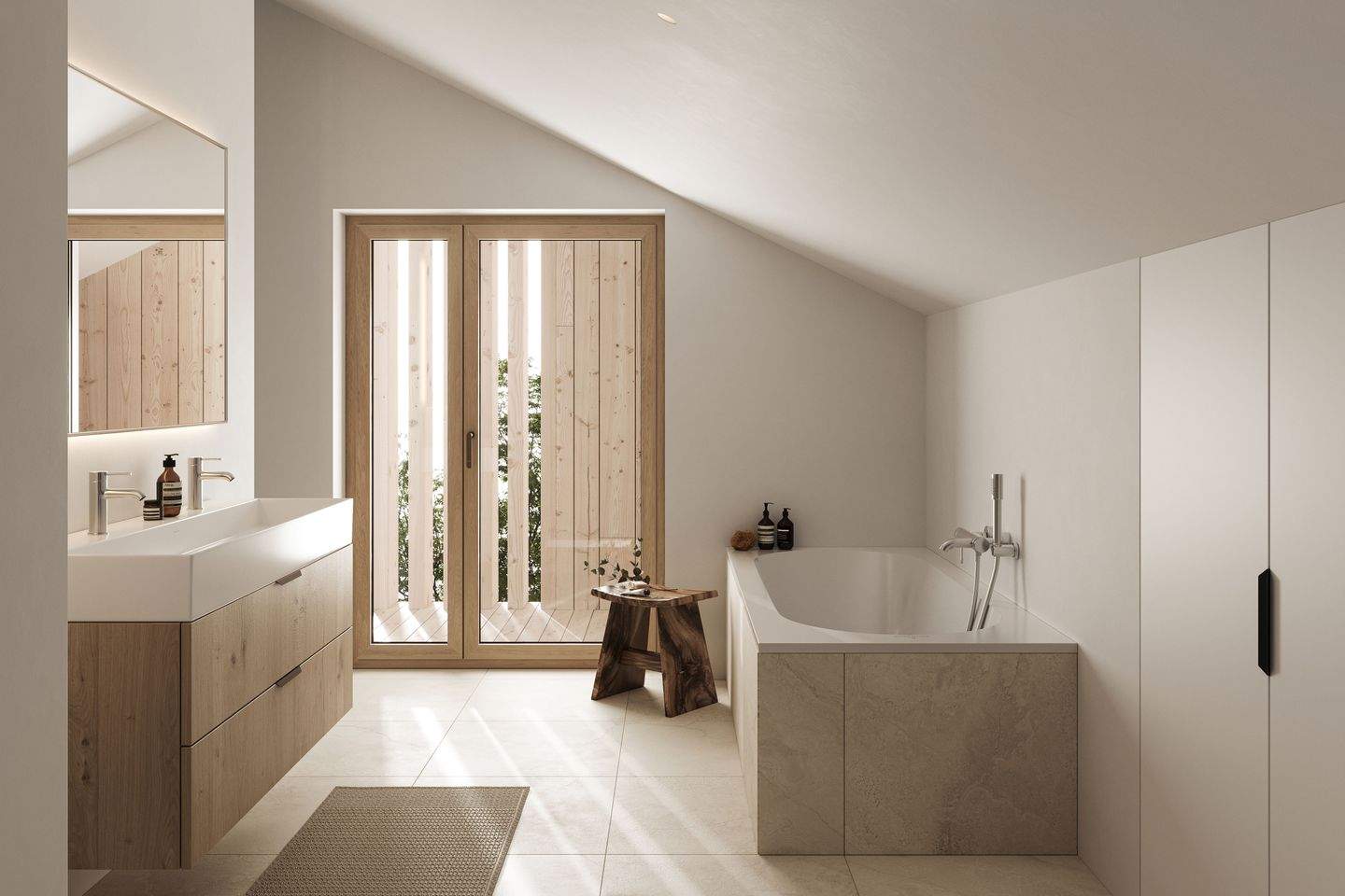 Immobilie in Waakirchen - Neubau: Sehr charmante, großzügige 2-Zimmer-Wohnung mit sonniger Dachterrasse und Bergblick - Bild 7