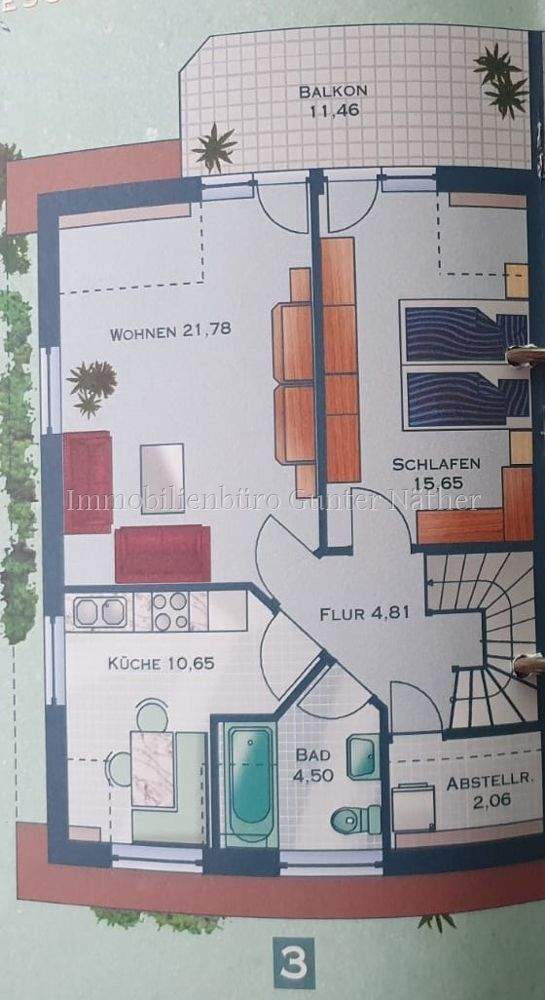 Immobilie in Belgershain - 4 Raum WE in spitzen Lage vor den Toren von Leipzig - Bild 17
