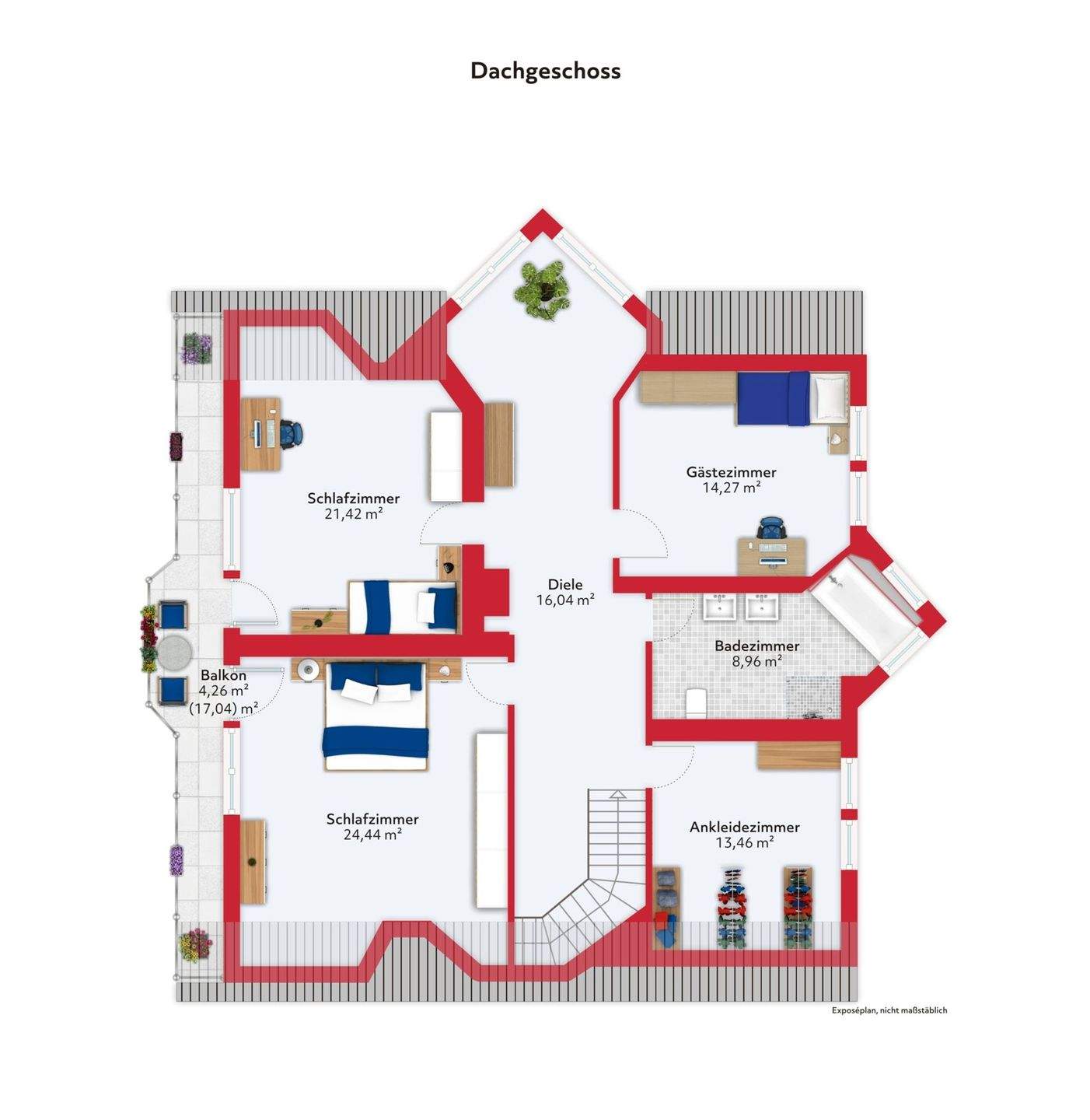 Immobilie in Merzkirchen - Großzügiges Wohnen im Landhausstil - Bild 37