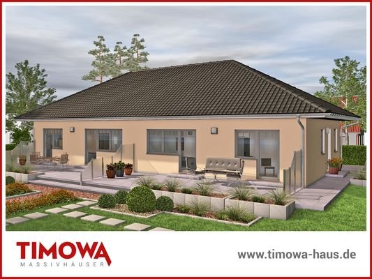 TIMOWA-Massivhäuser Doppelhaushälfte Haustyp "Wendorf"