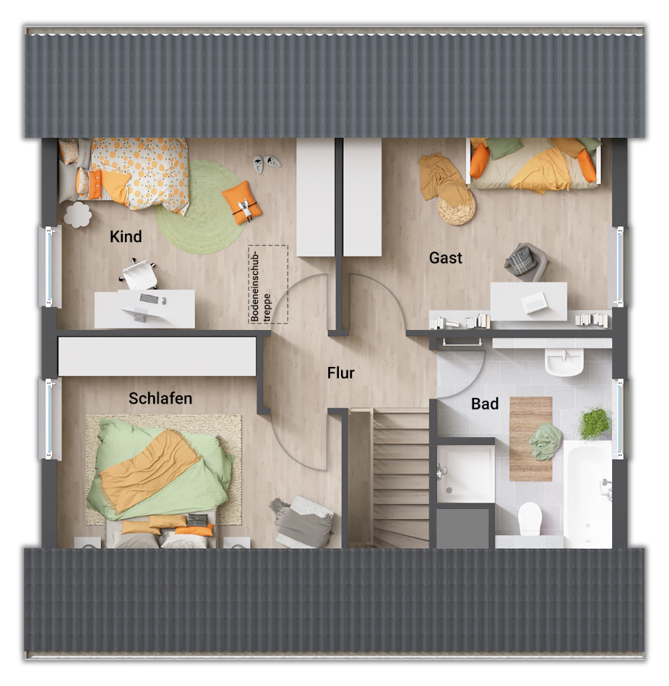 Immobilie in Drei Gleichen - Ein Town & Country Haus mit Charme in Schwabhausen – heimelig und stilvoll - Bild 10