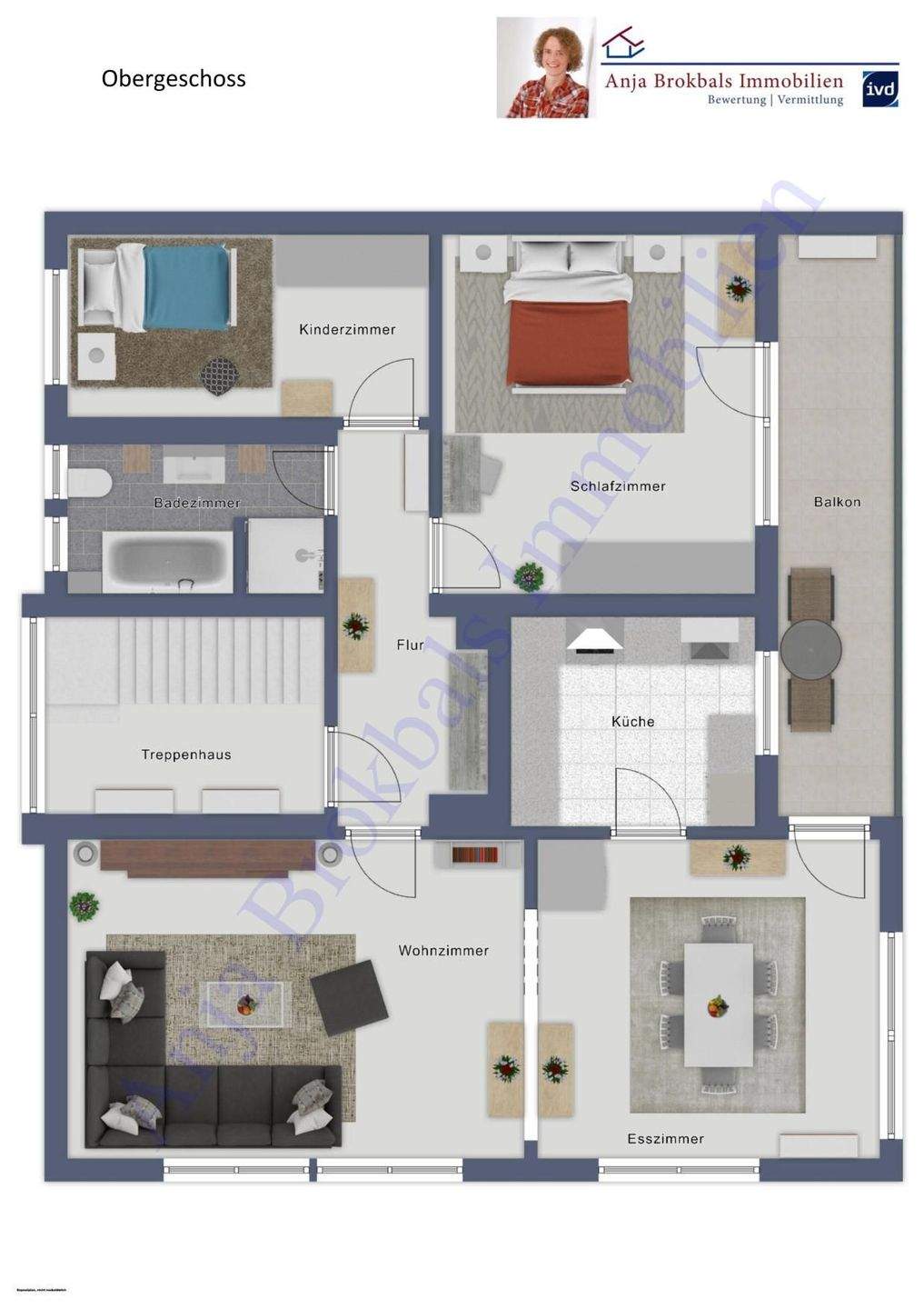 Immobilie in Harsewinkel - Zweifamilienhaus mit ausgebautem DG und mit 3 Garagen in Harsewinkel, provisionsfrei für Käufer - Bild 22
