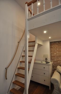 Treppe/ Zugang Schlafbereich