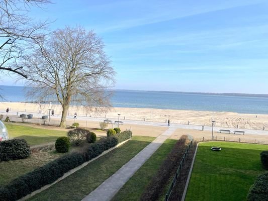 Ausblick Strand und Ostsee 