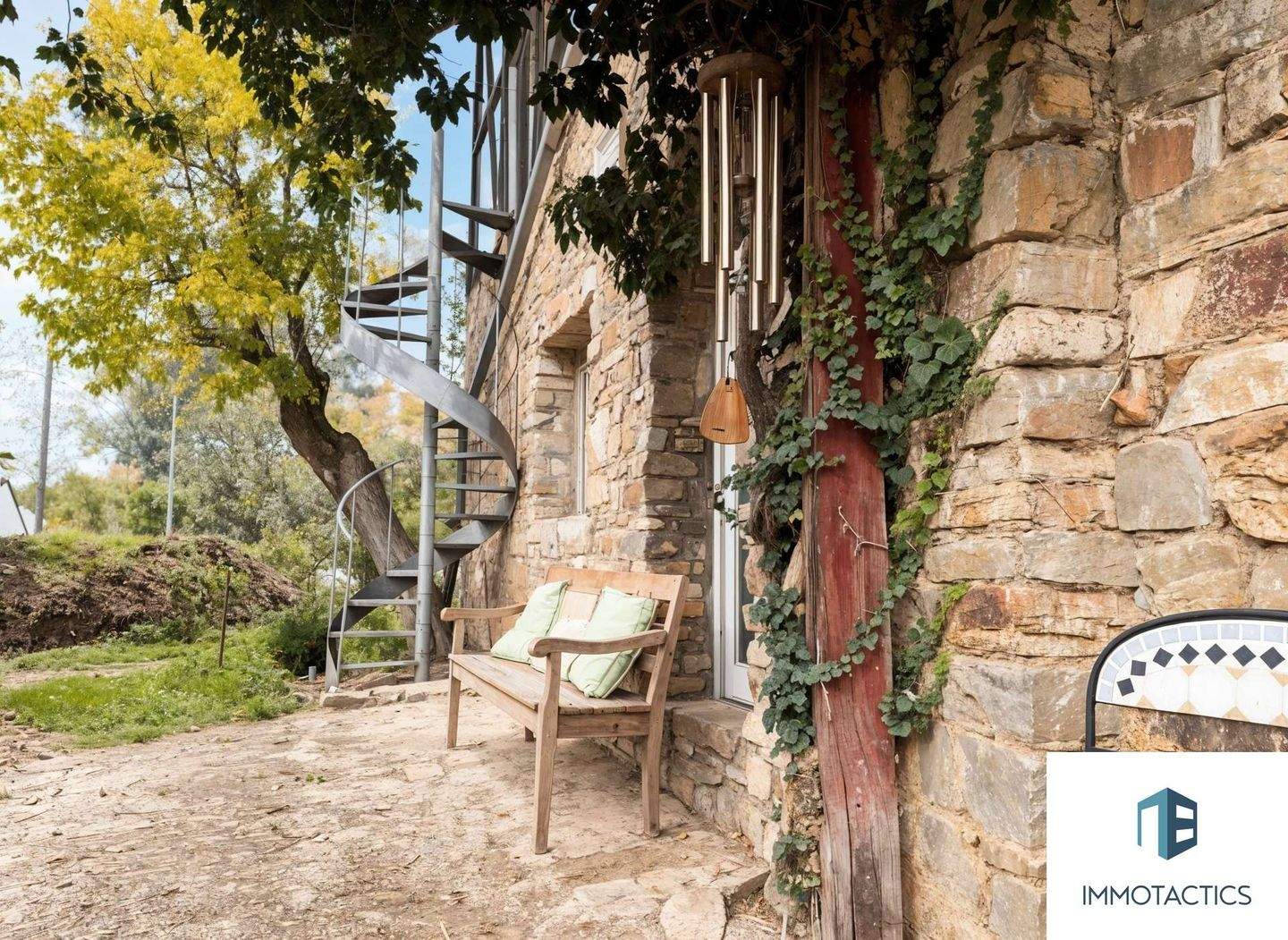 Immobilie in Dörrebach - Stilvolles Kulturanwesen mit Scheunenhaus, Gewölbekeller, idyllischem Garten & Eventbereich - Bild 23