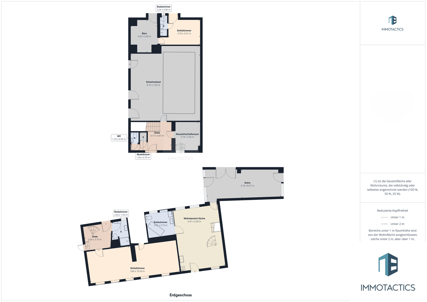 Immobilie in Dörrebach - Stilvolles Kulturanwesen mit Scheunenhaus, Gewölbekeller, idyllischem Garten & Eventbereich - Bild 33