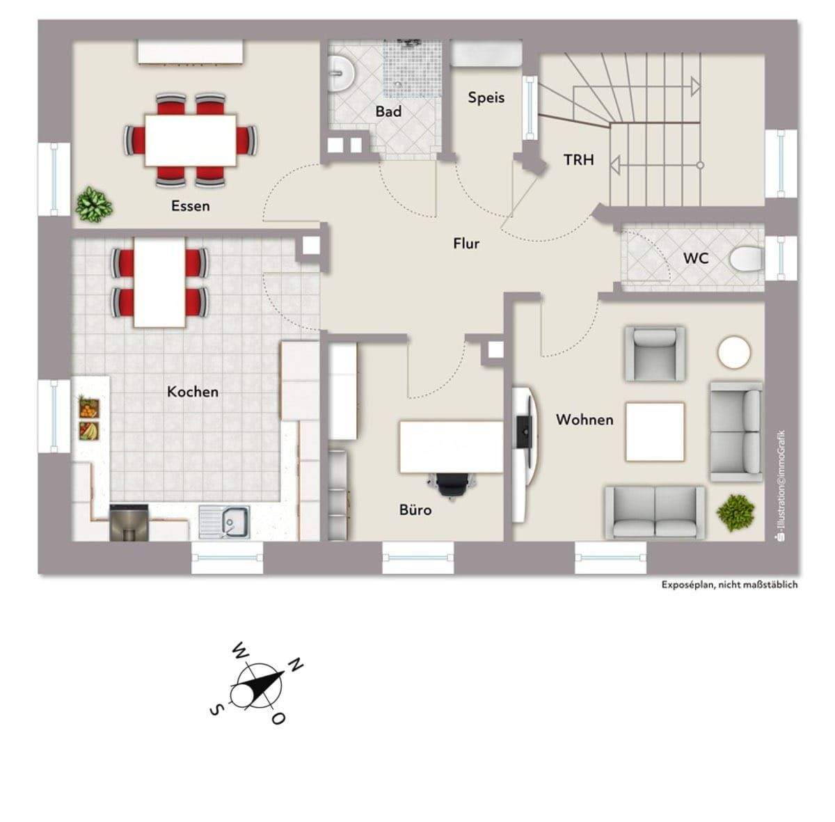 Immobilie in Greding - Stadthaus inkl. Garten - Bild 14