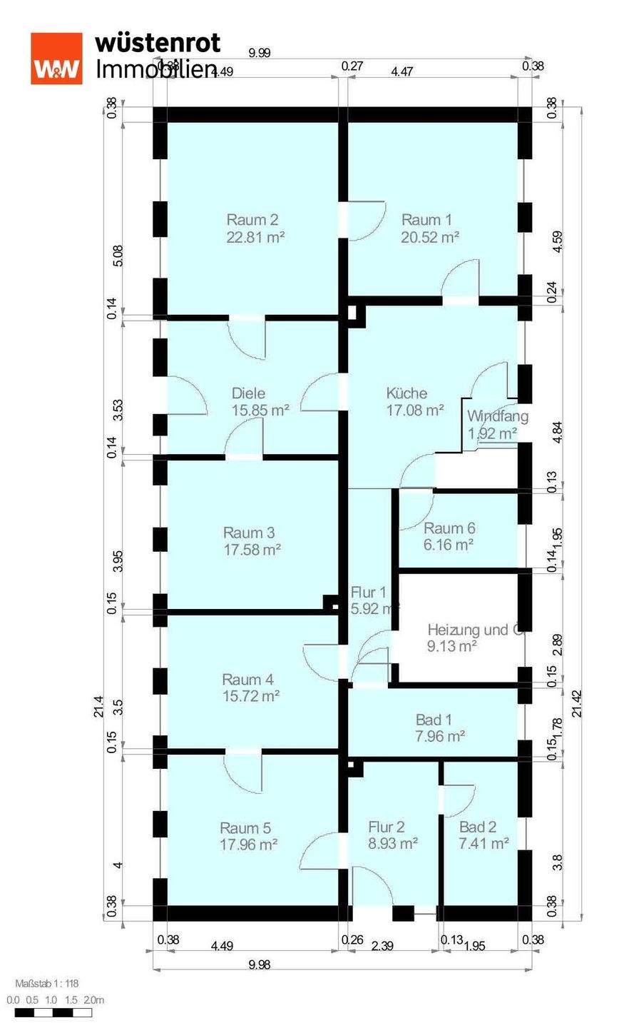 Immobilie in Groß Godems - Original Bauernhaus als Handwerkerobjekt mit Stall und 2 Garagen in Herzfeld - Bild 7