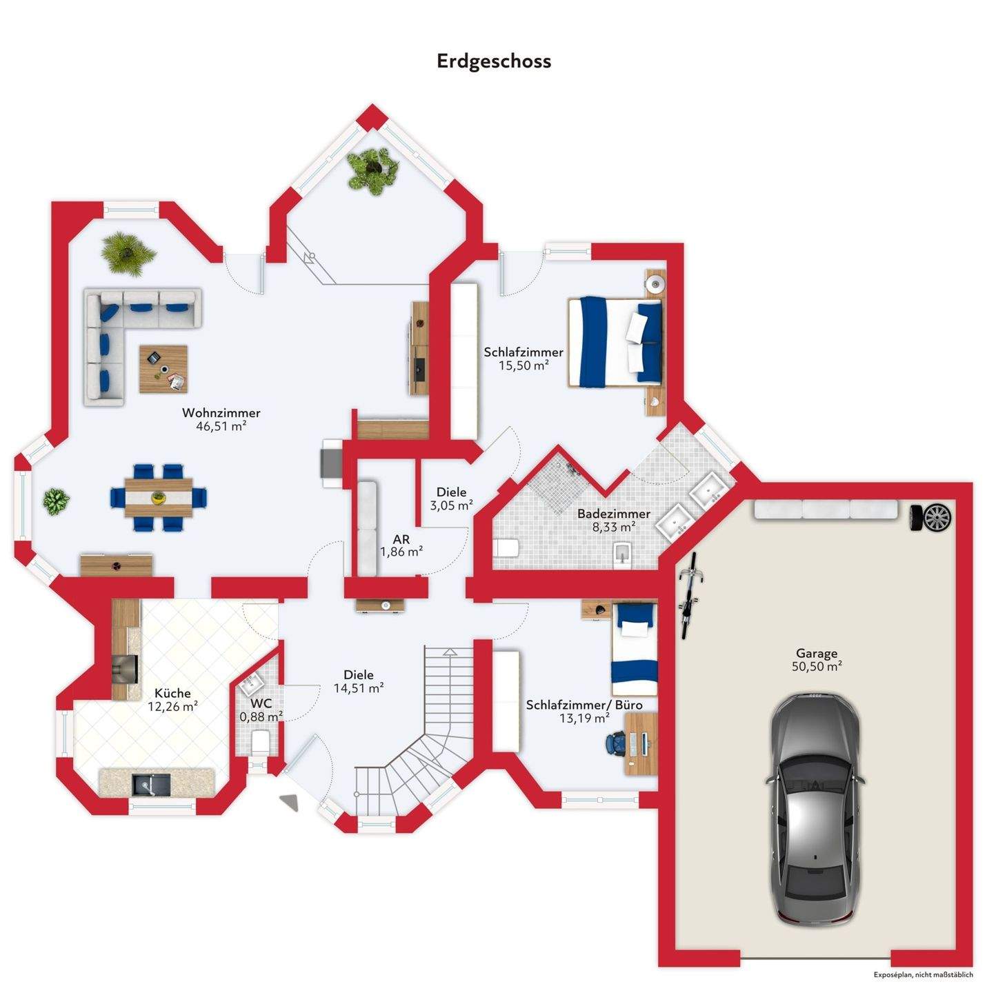 Immobilie in Merzkirchen - Großzügiges Wohnen im Landhausstil - Bild 36