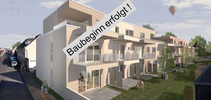 Baubeginn - Wohnen in Urfeld am Rhein