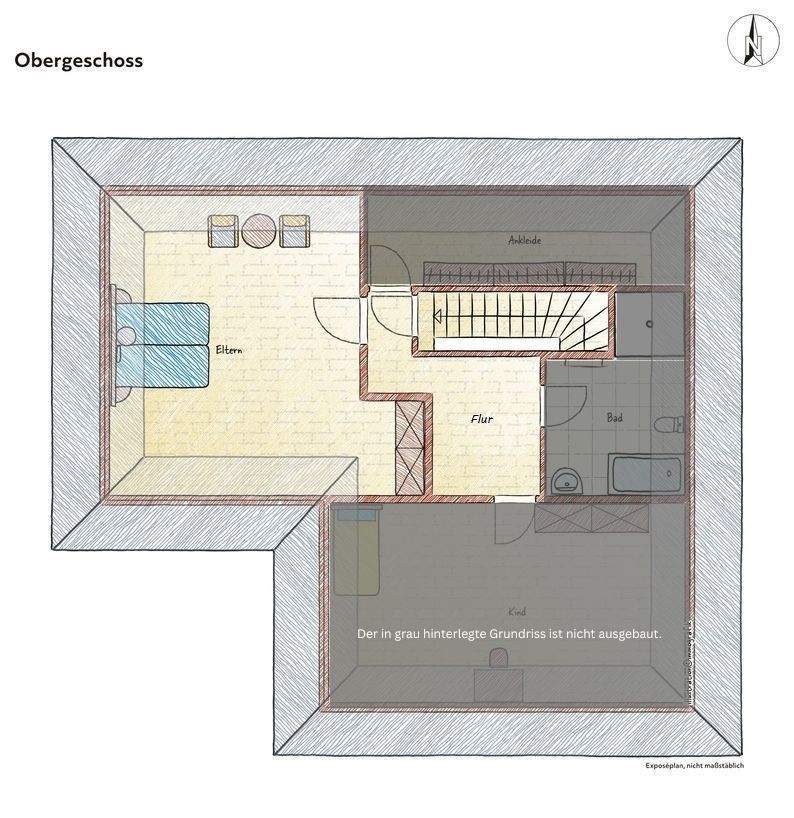 Immobilie in Dinklage - *Provisionsfrei für den Käufer* Wohnen an der Dinkel in ruhiger Sackgassenlage von Dinklage - Bild 5