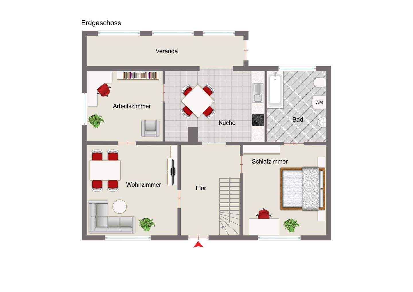 Immobilie in Biederitz - Wohlfühlhaus mit Charakter - Bild 17