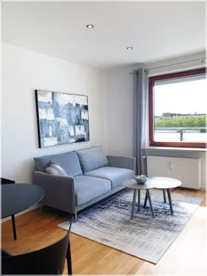 hochwertig vollmöblierte 2-Zimmer Wohnung mit Dachterrasse | Apartment München