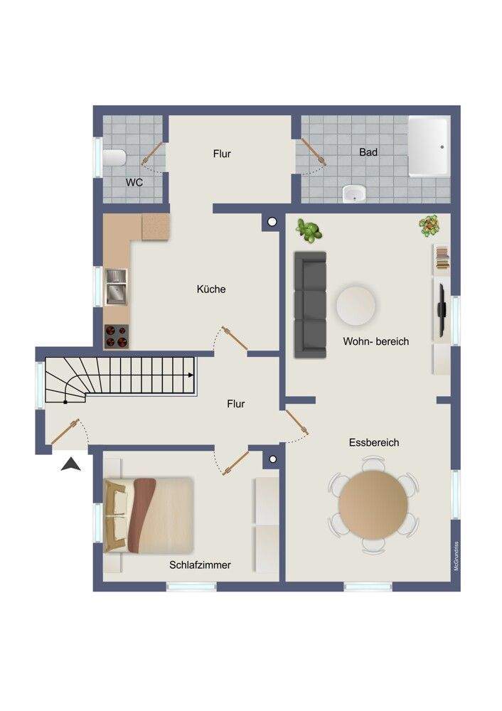 Immobilie in Sulzbach am Main - Charmantes Wohnhaus mit Garage und schönem Hof - Bild 27