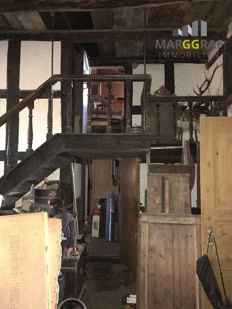 Immobilie in Herford - Denkmalgeschützter, äußerst seltener Doppel-Fachwerkkotten/ Heuerlingshaus in wunderschöner Alleinlage! - Bild 14