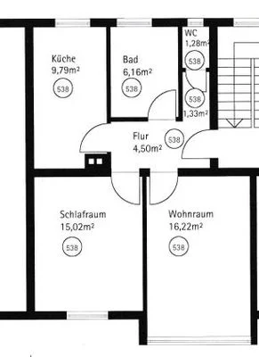 Frisch sanierte 2-Zi-Wohnung in der Nähe des Ostendplatzes | Wohnung Stuttgart
