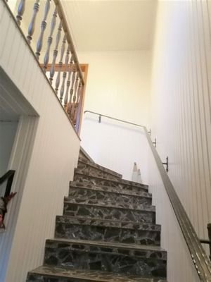 Treppe zur Wohnung 