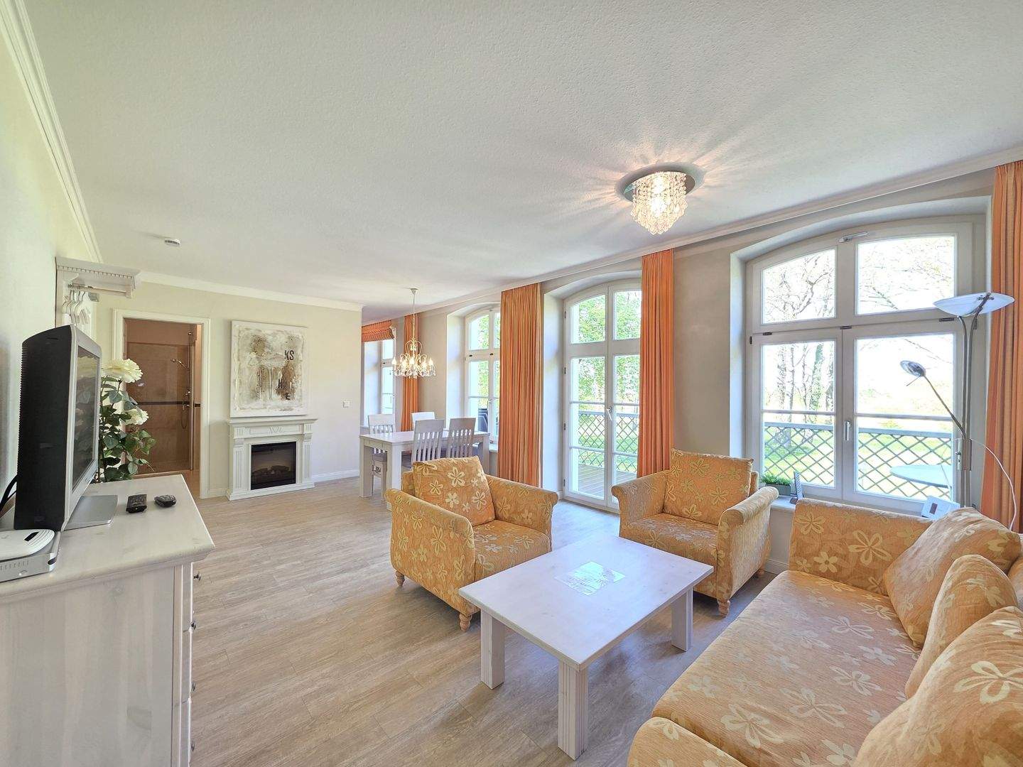 Immobilie in Bastorf - Schlossflair & Strandnähe vereint - stilvolles 2-Zi-Appartement nahe Kühlungsborn & Rerik! - Bild 11