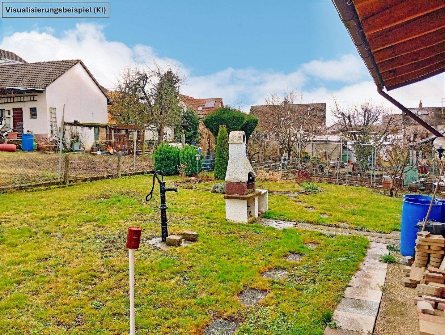 Immobilie in Kürnbach - Charmante 6-Zimmer-Maisonette-Wohnung mit großem Garten - Bild 1