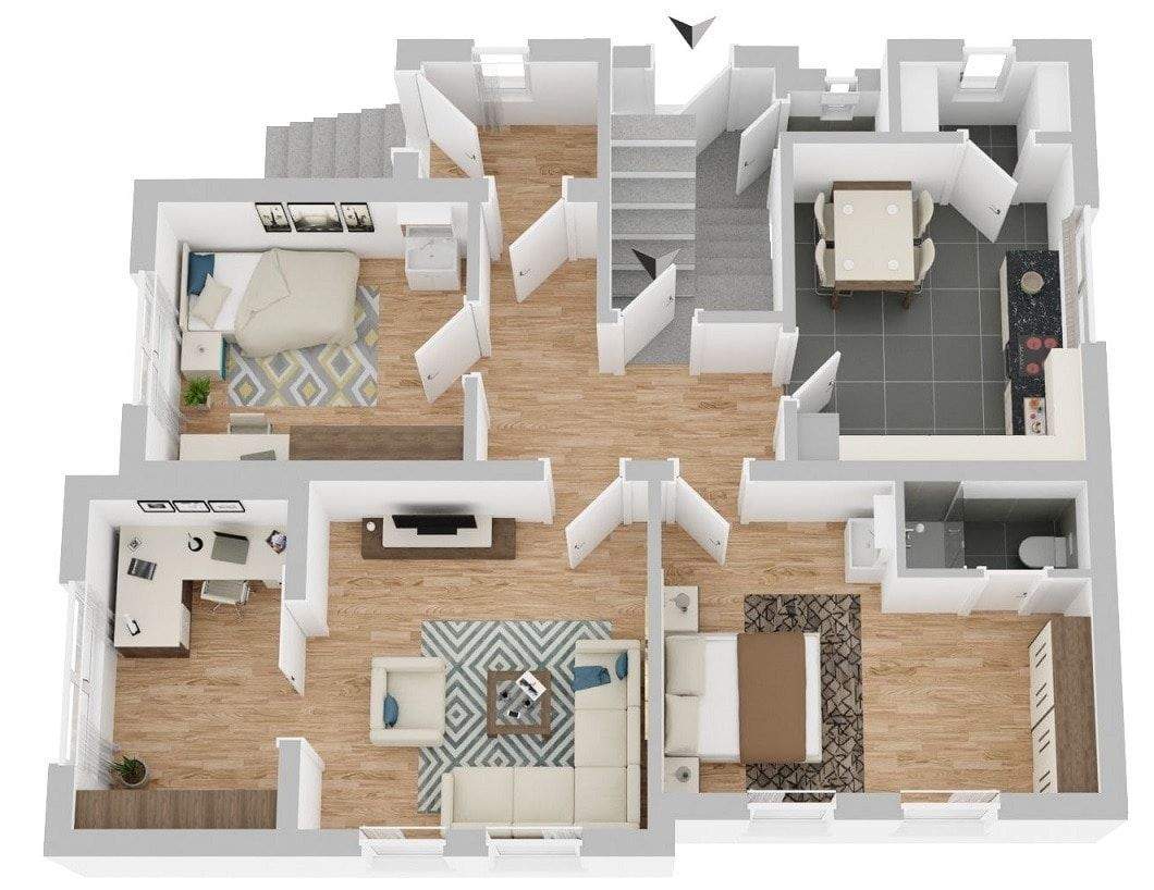 Immobilie in Halver - Historisches Zweifamilienhaus in Halver - Eine Kombination aus Eigennutzung und gesicherter Mieteinnahme - Bild 18