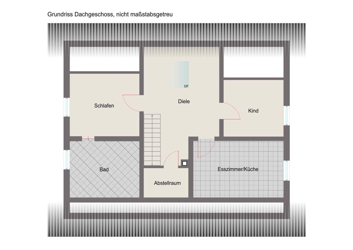 Immobilie in Saldenburg - Gepflegte Dachgeschosswohnung mit Charme – 2,5 Zimmer in Saldenburg/ Nähe Tittling! - Bild 10