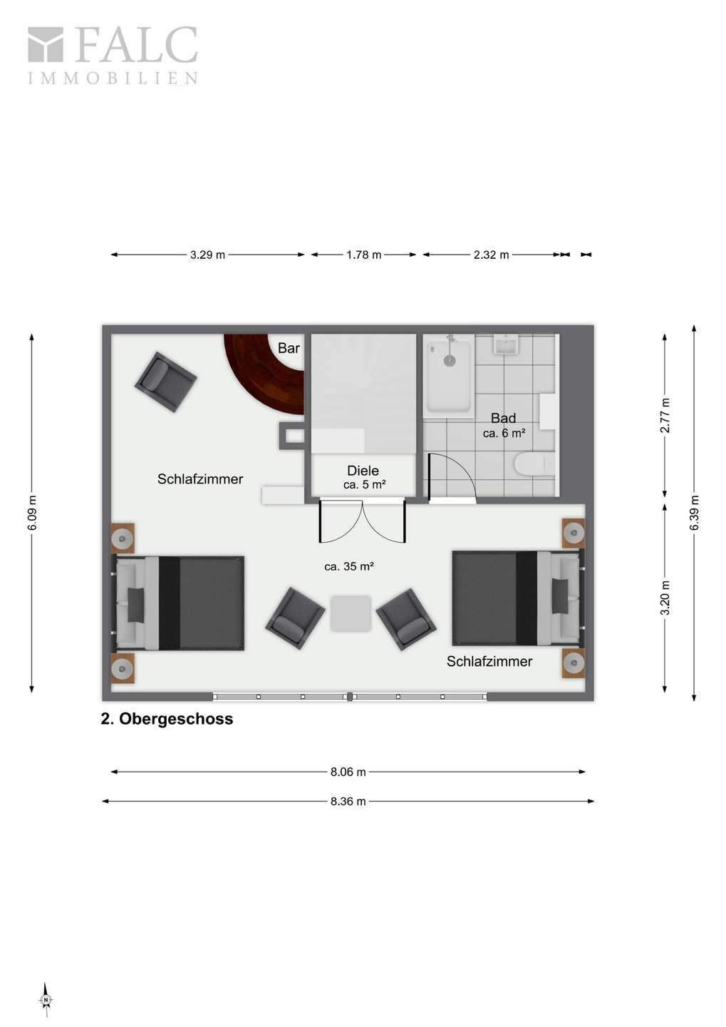 Immobilie in Breege - Exklusiv wohnen, wo andere Urlaub machen - Bild 26