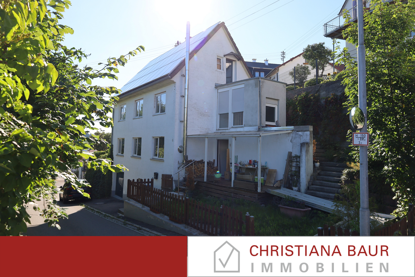 Immobilie in Schwenningen - CHARMANTES (FERIENHAUS-) HÄUSLE: im romantischen Schwenningen - Bild 0