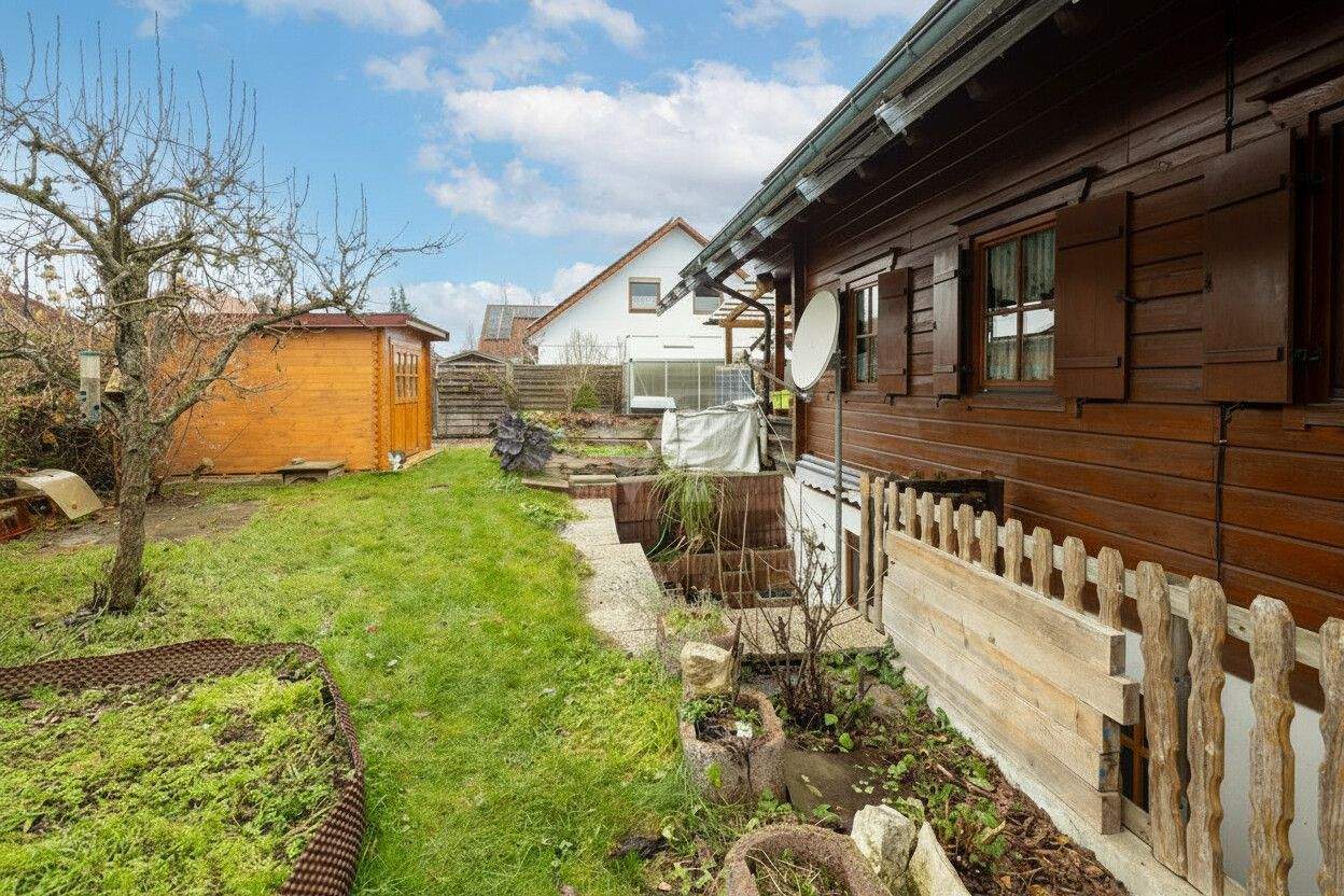 Immobilie in Kirchdorf an der Iller - Blockhaus Einfamilienhaus mit Einliegerwohnung - Bild 4