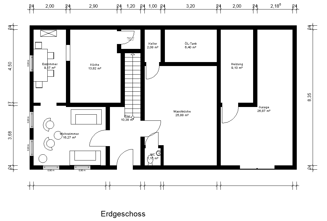 Immobilie in Mastershausen - Charmantes und modernisiertes Familienhaus mit Garge und Garten in Mastershausen, Nähe Kastellaun - Bild 36