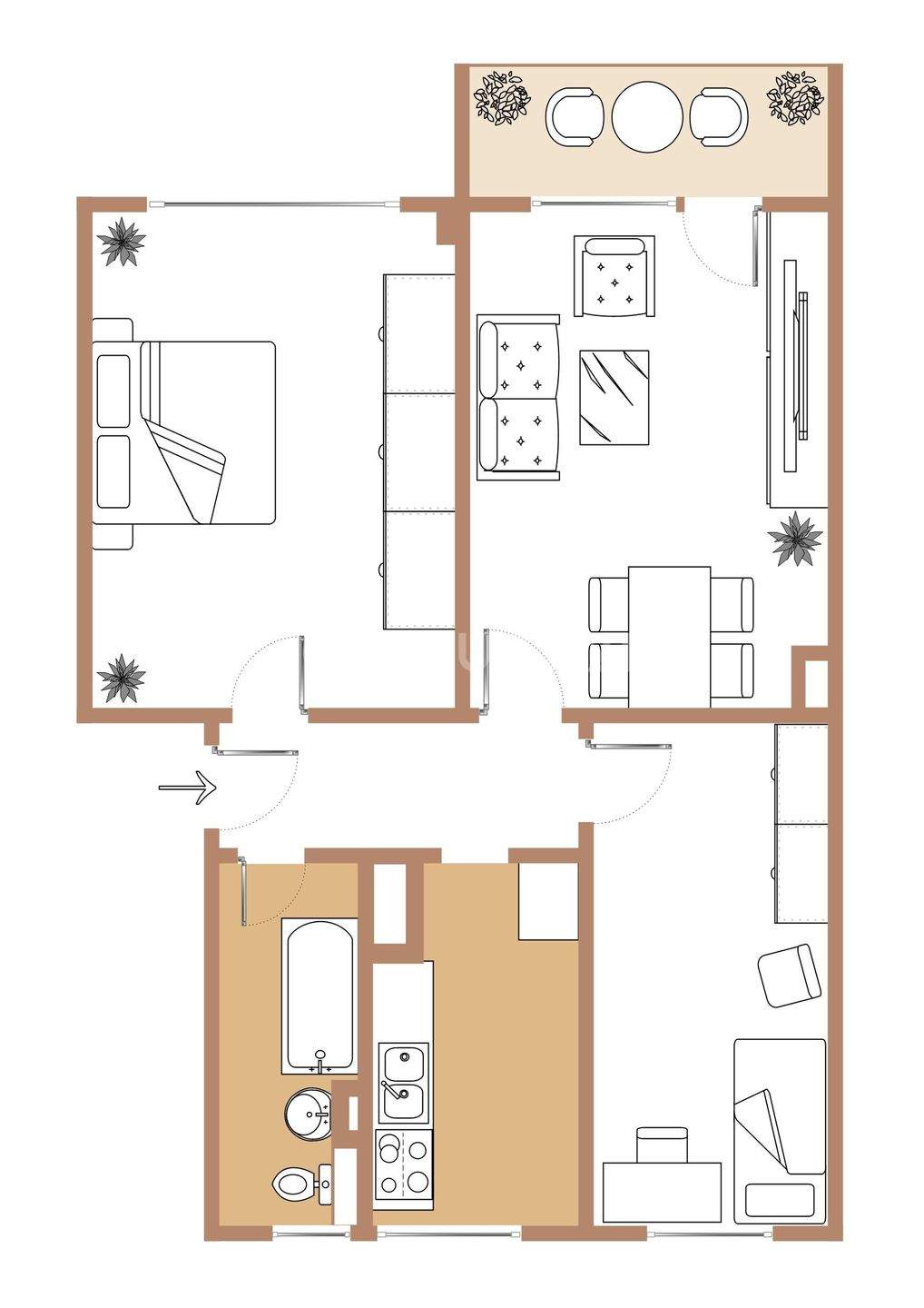 Immobilie in Gefell - Attraktive Kapitalanlage - Gut vermietete Wohnung mit Balkon und Garage - Bild 12