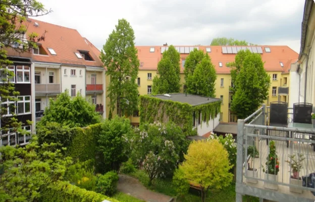 2-Zimmer Wohnung mit EBK, Balkon und Garten zur Mitbenutzung | Wohnung Leipzig