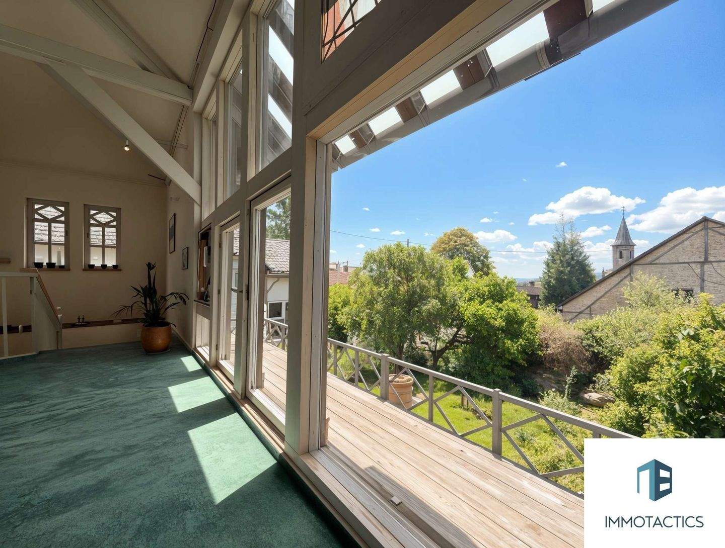 Immobilie in Dörrebach - Stilvolles Kulturanwesen mit Scheunenhaus, Gewölbekeller, idyllischem Garten & Eventbereich - Bild 6