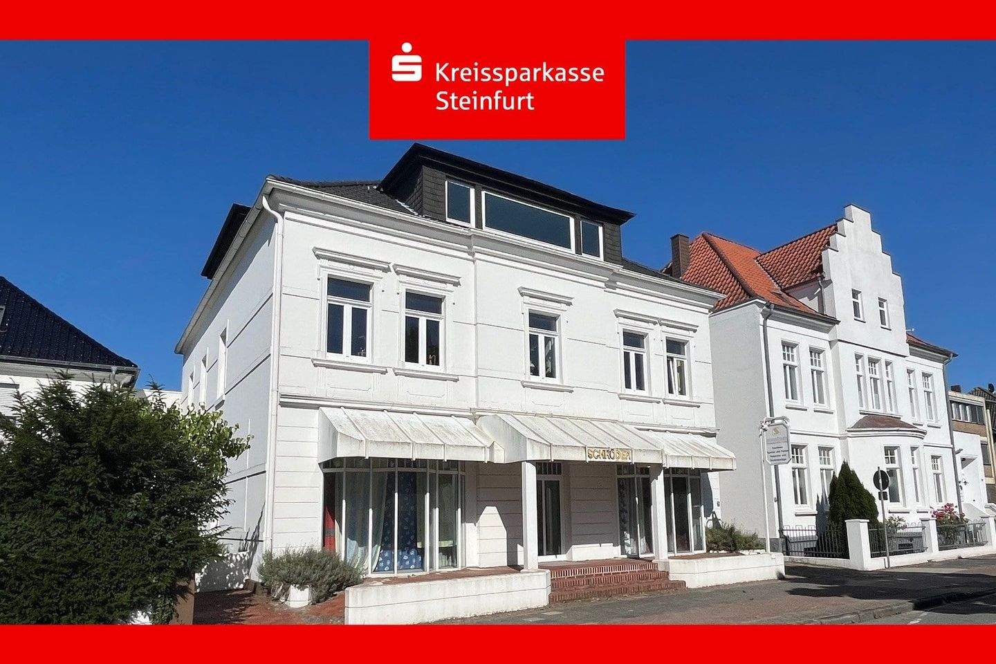 Immobilie in Lengerich - Immobilienpaket mit tollem Architektenhaus und einem Zweifamilienhaus mit Gewerbeeinheit - Bild 0