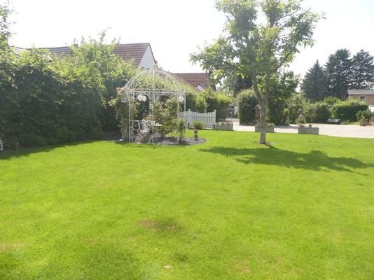 Blick vom Wohnzimmer