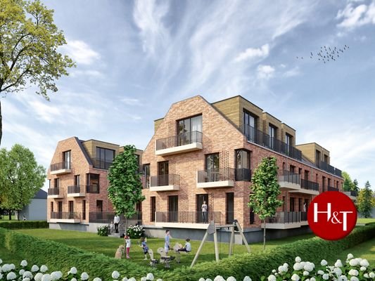 Neubau Wohnung mieten in Stuhr Moordeich – Hechler & Twachtmann Immobilien GmbH