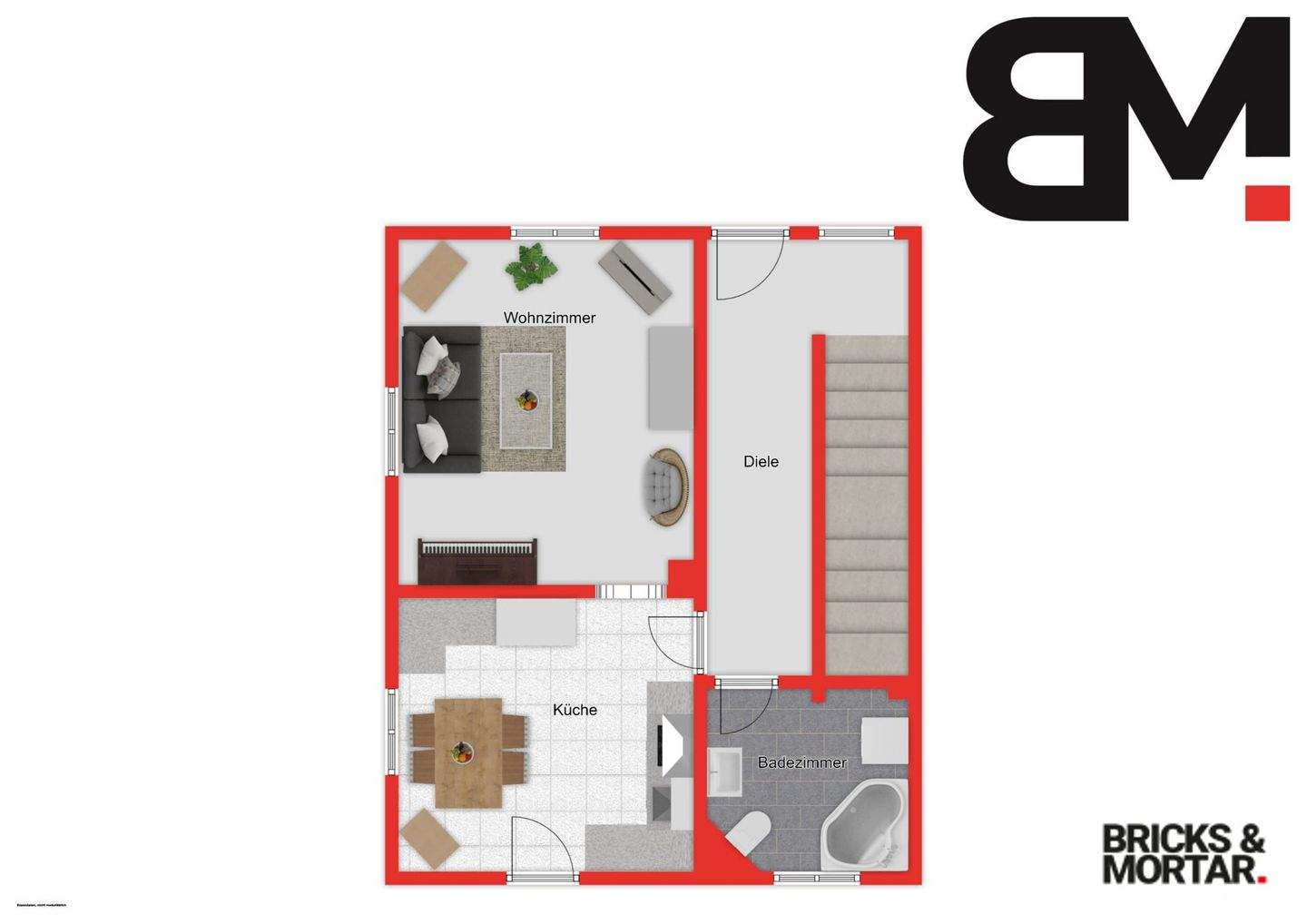 Immobilie in Buttenwiesen - Komplettes Doppelhaus - eine Haushälfte zum Gestalten, eine mit zuverlässiger Mieterin - Bild 22