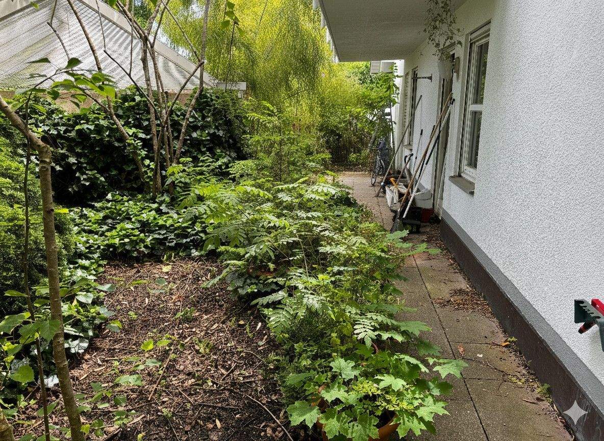 Immobilie in Gröbenzell - ** Vermietete Wohlfühloase ** 
3-Zimmer Erdgeschosswohnung mit Garten - Bild 2