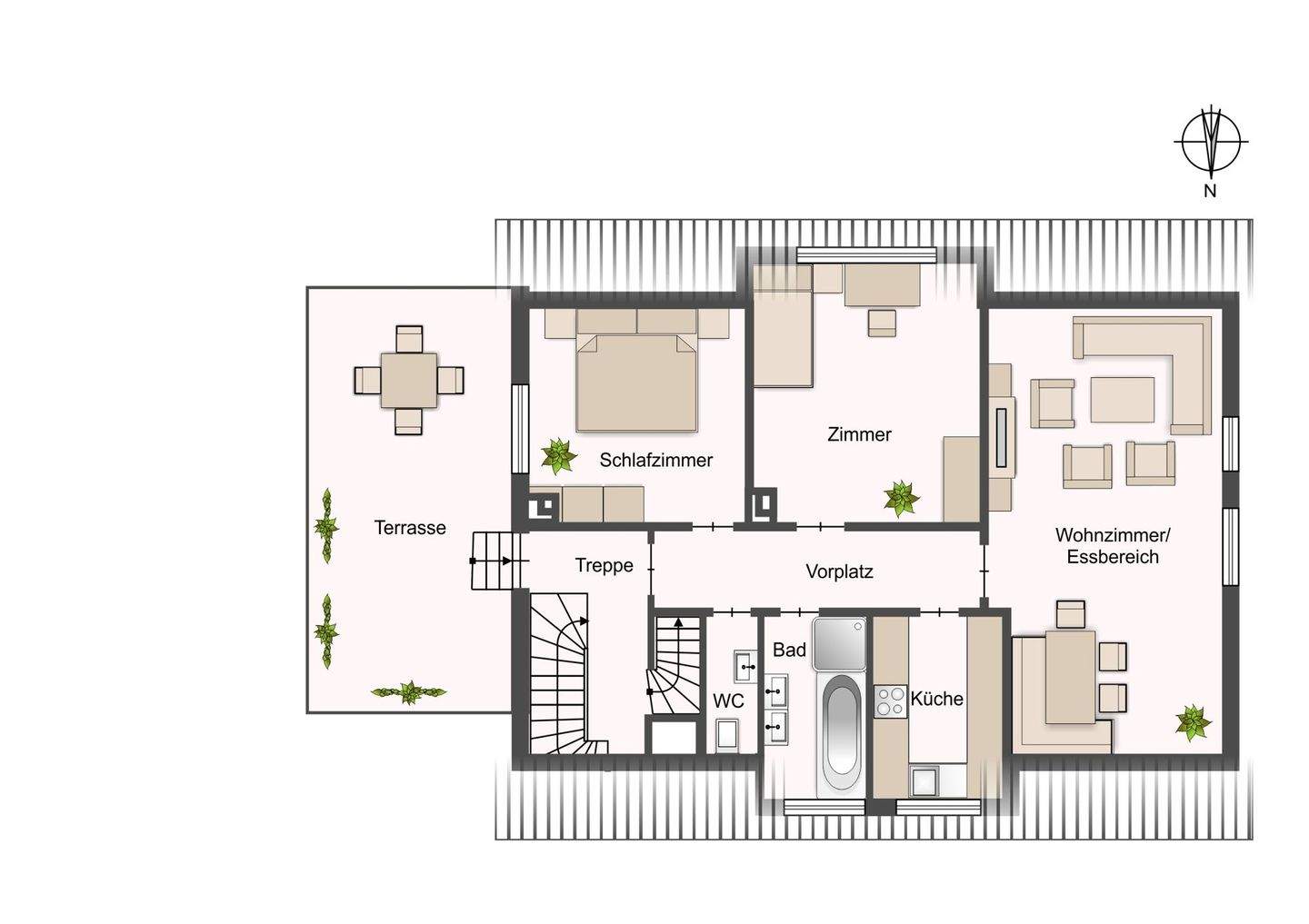 Immobilie in Remshalden - 2-FH zur Selbstnutzung und 3-FH zur Kapitalanlage in Remshalden zu verkaufen - Bild 49