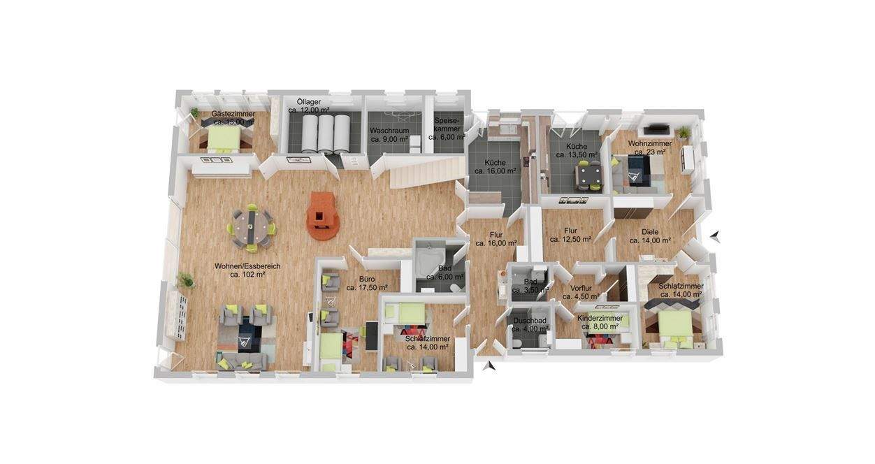 Immobilie in Guderhandviertel - Einfamilienhaus mit Einliegerwohnung im wunderschönen Alten Land - Bild 26