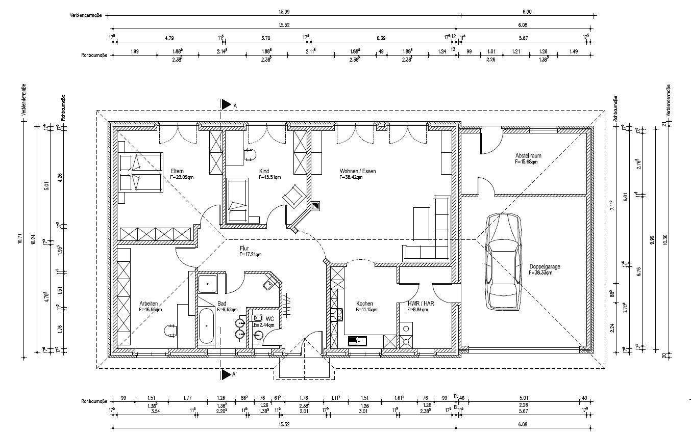 Immobilie in Hülsede - 2016 neu gebautes 4,5-Zimmer-Einfamilienhaus mit Garten und Garage! - Bild 15