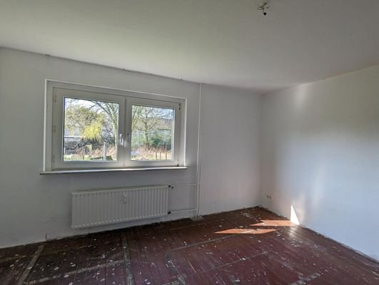Wohnzimmer vor Renovierung