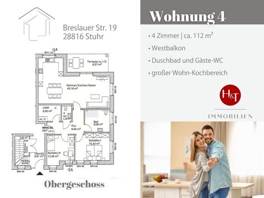 Neubau Wohnung kaufen in Stuhr Heiligenrode – Hechler & Twachtmann Immobilien GmbH