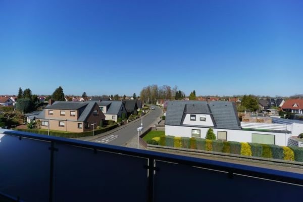 Blick vom Balkon