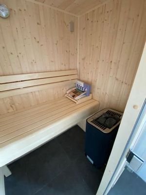Sauna in jeder Ferienwohnung