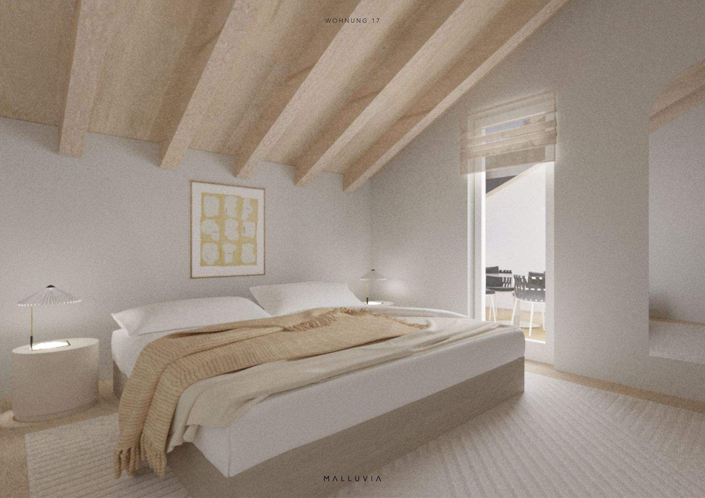 Immobilie in Feichten an der Alz - PROVISIONSFREI - Neubauwohnungen im Vierseithof Mankham: Whg. 17 - 2-Zi-Wohnung vor Alpen und Chiemsee - Bild 12