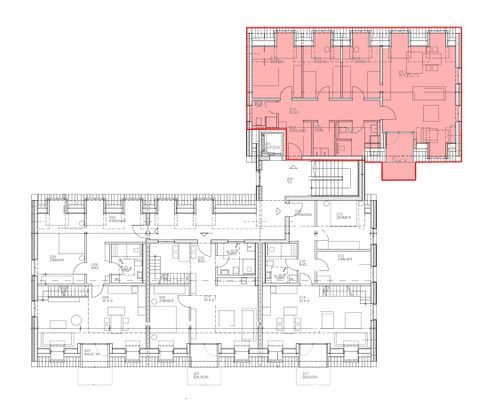 Dachgeschoss - Lage Wohnung 12