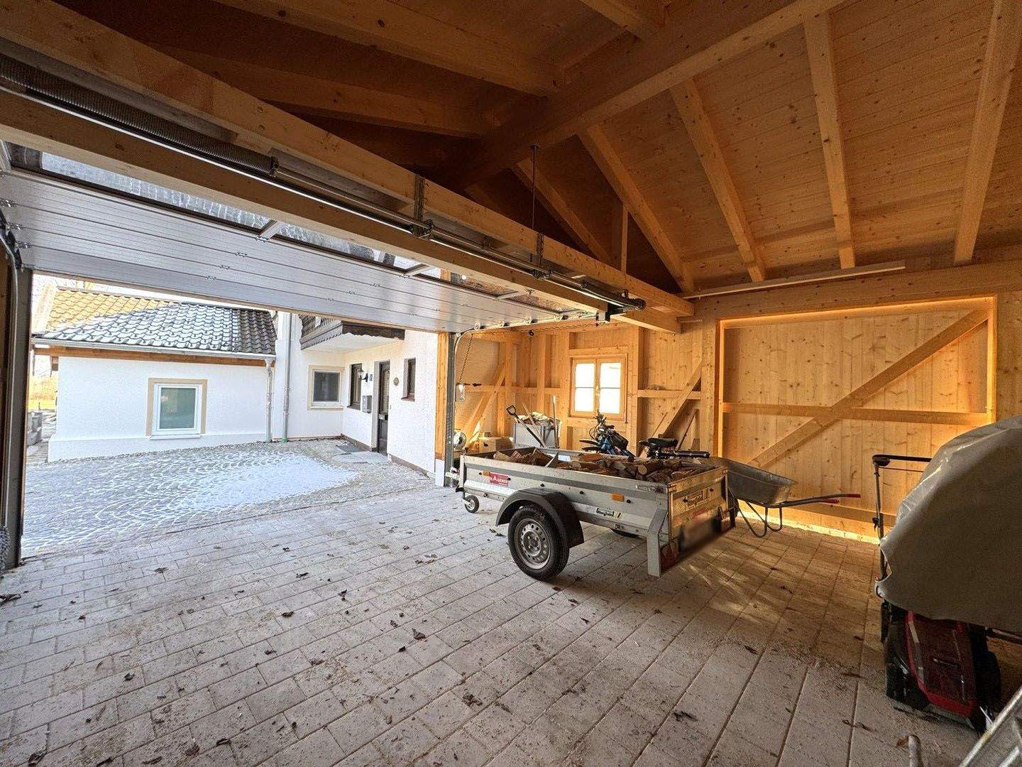 Immobilie in Schleching - Teilerneuerte Süd-West-Haushälfte mit Doppelgarage in stiller Randlage - Bild 27