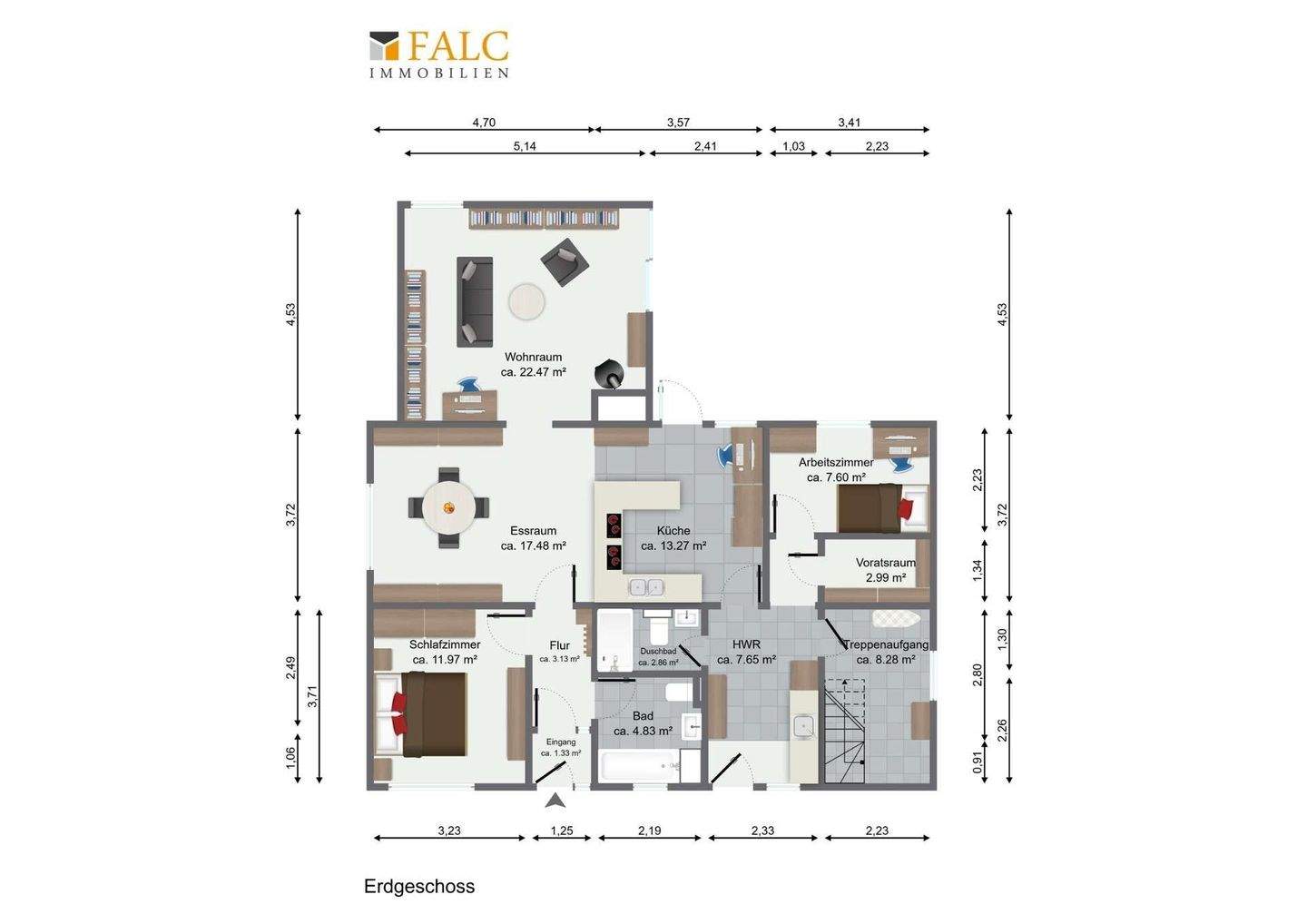 Immobilie in Neunkirchen-Seelscheid - Einfamilienhaus im Dänischen Design - Bild 15