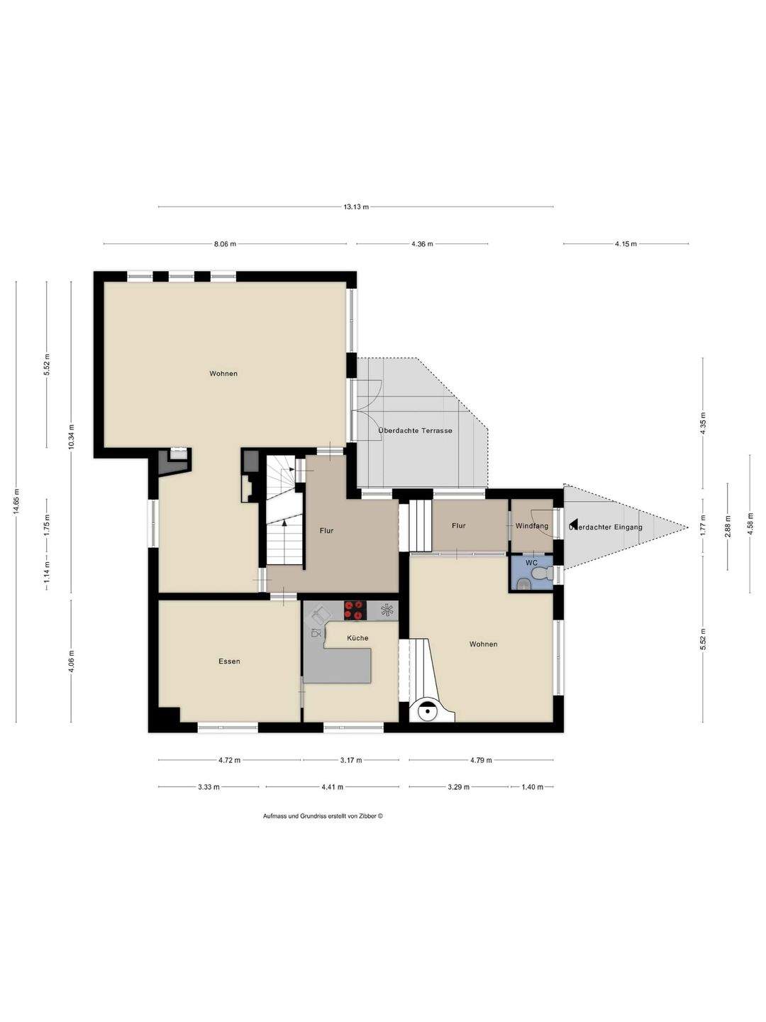 Immobilie in Anhausen - ! Außergewöhnliches Haus mit traumhaftem Garten ! - Bild 30